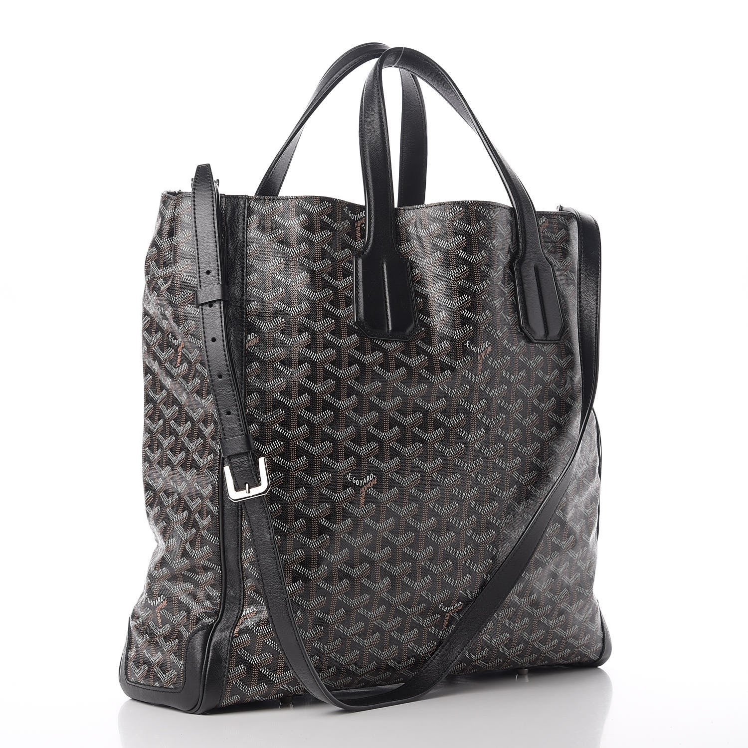 Goyard Goyardine Voltaire Tote Black 3 of 9