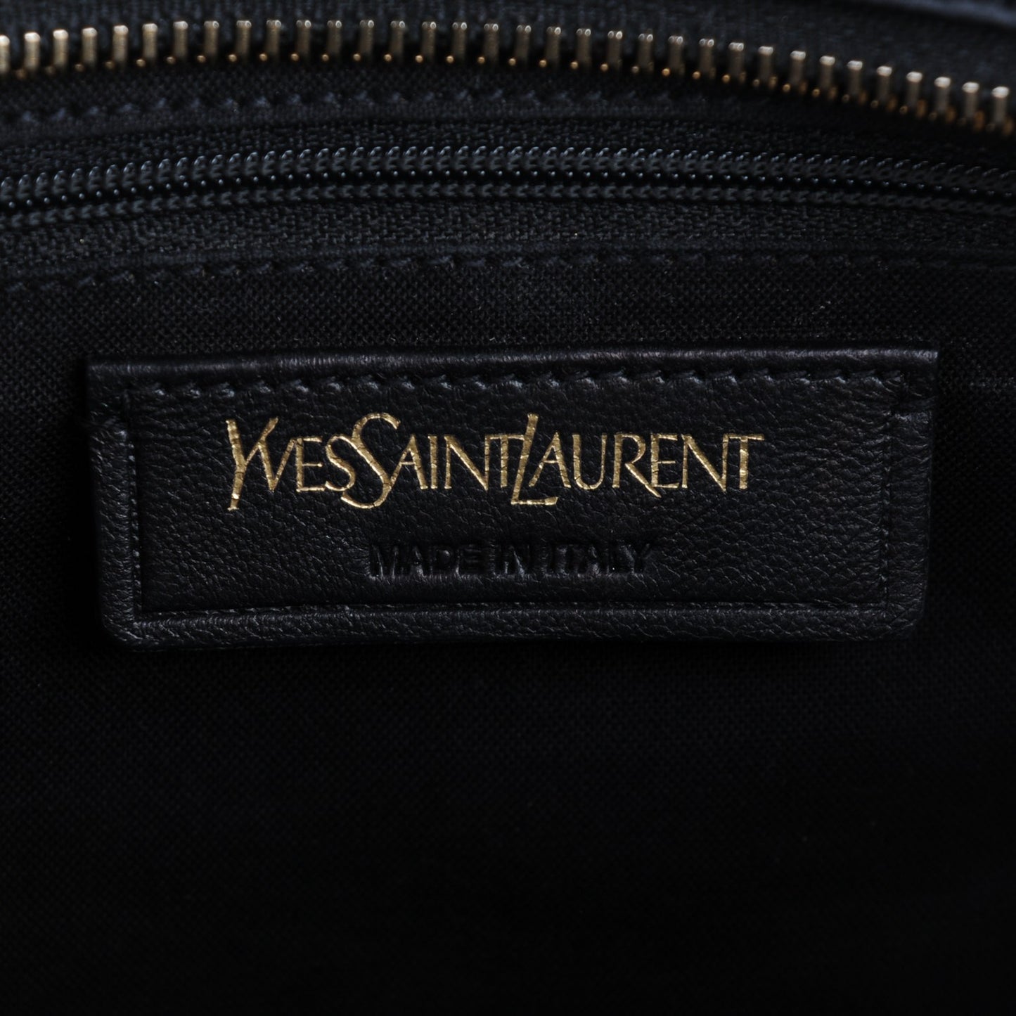 Tweed Calfskin Classic Small Cabas Y Bag Black