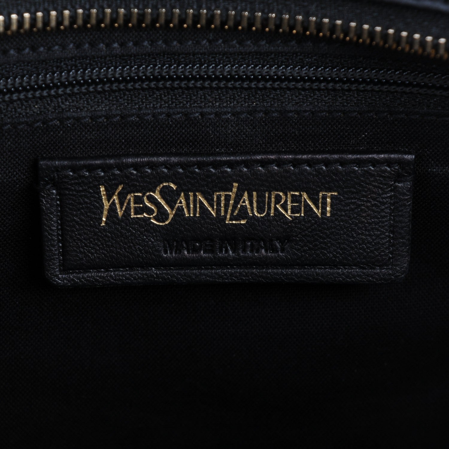 Saint Laurent Tweed Calfskin Classic Small Cabas Y Bag Black 6 of 9