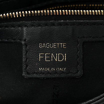 Fendi Nappa FF 1974 Embossed Baguette Black 6 of 10