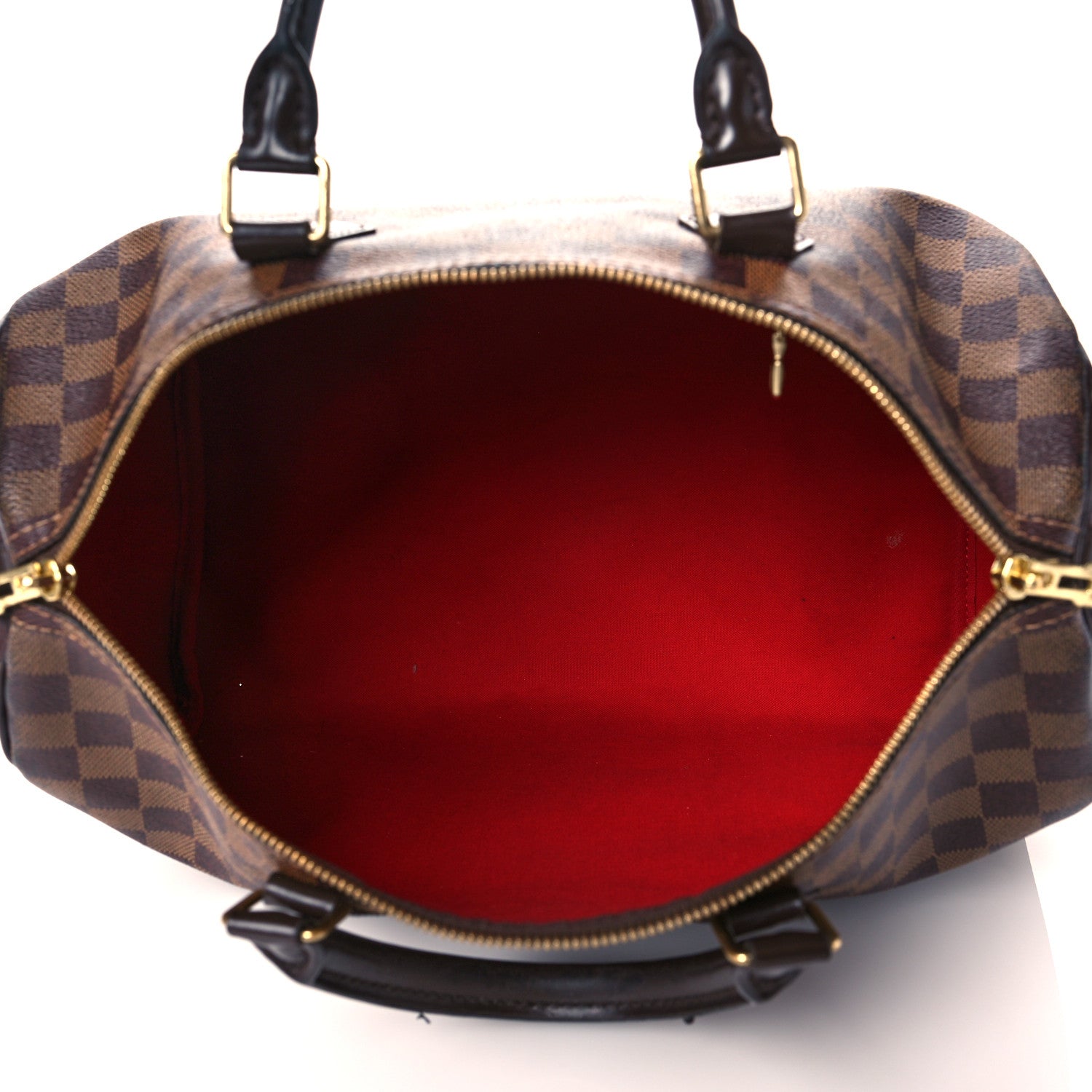 Louis Vuitton Damier Ebene Speedy Bandouliere 35 4 of 10