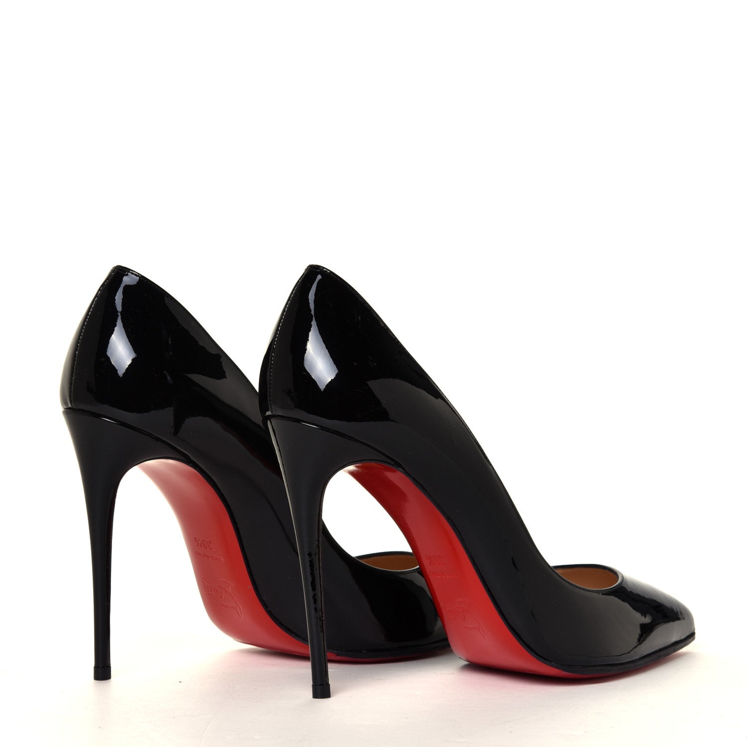 Christian Louboutin Patent Pigalle Follies 100 Pumps 39.5 Black 8 of 12