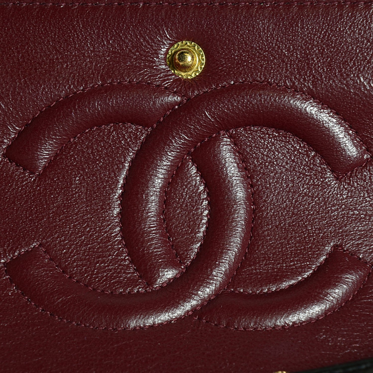 Chanel Lambskin Quilted Medium Double Flap Black 6 of 11