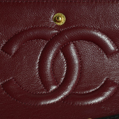 Chanel Lambskin Quilted Medium Double Flap Black 6 of 11
