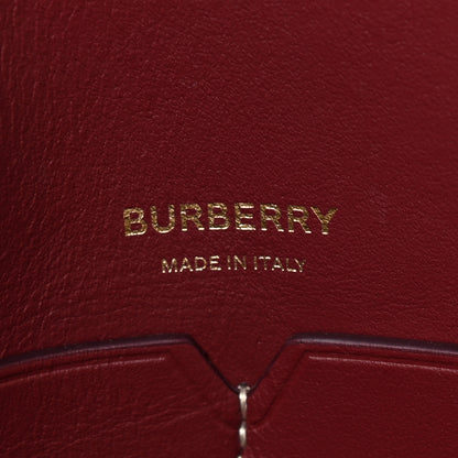 Burberry Cotton Canvas Calfskin Medium Society Tote Bag Natural 5 of 13