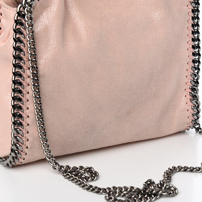Stella McCartney Shaggy Deer Mini Falabella Fold Over Tote Powder 10 of 10