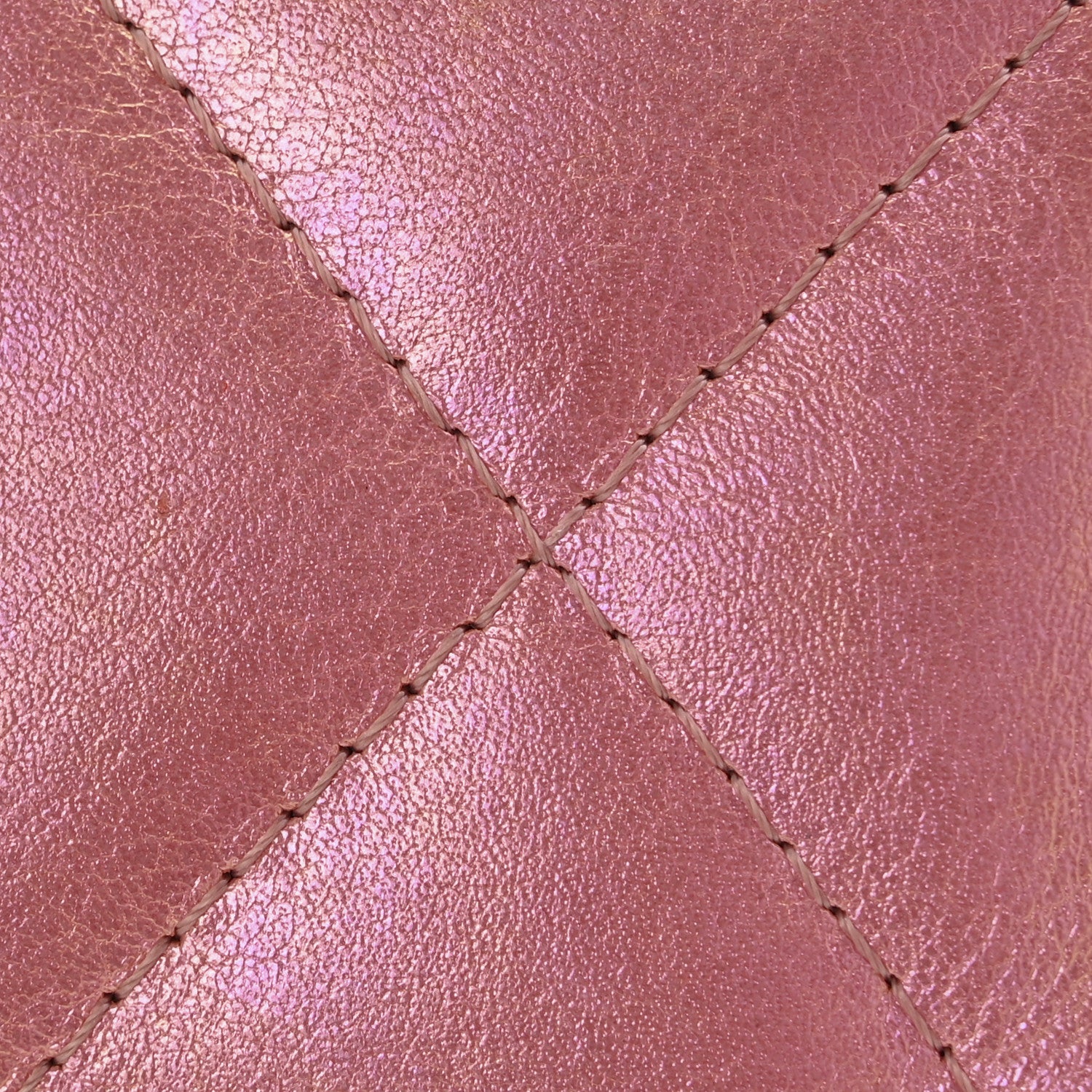 Chanel Iridescent Calfskin Quilted Chanel 19 Card Holder Pink 11 of 12