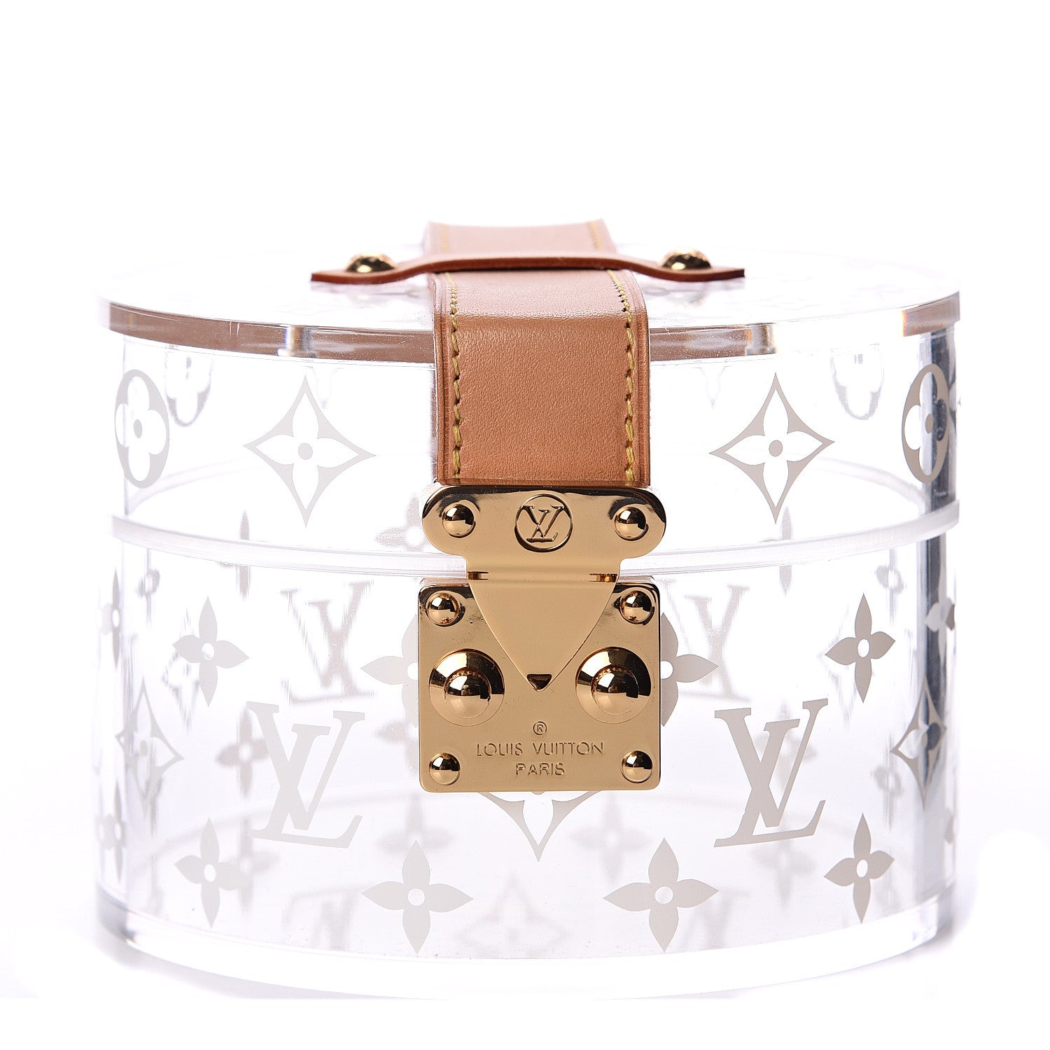 Louis Vuitton Transparent Plexiglass Box Scott 1 of 4