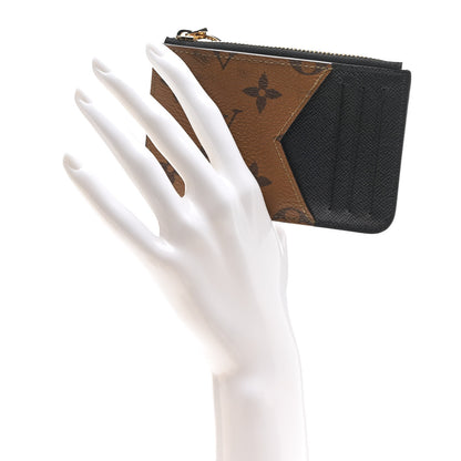 Louis Vuitton Reverse Monogram Zipped Romy Card Holder 2 of 9