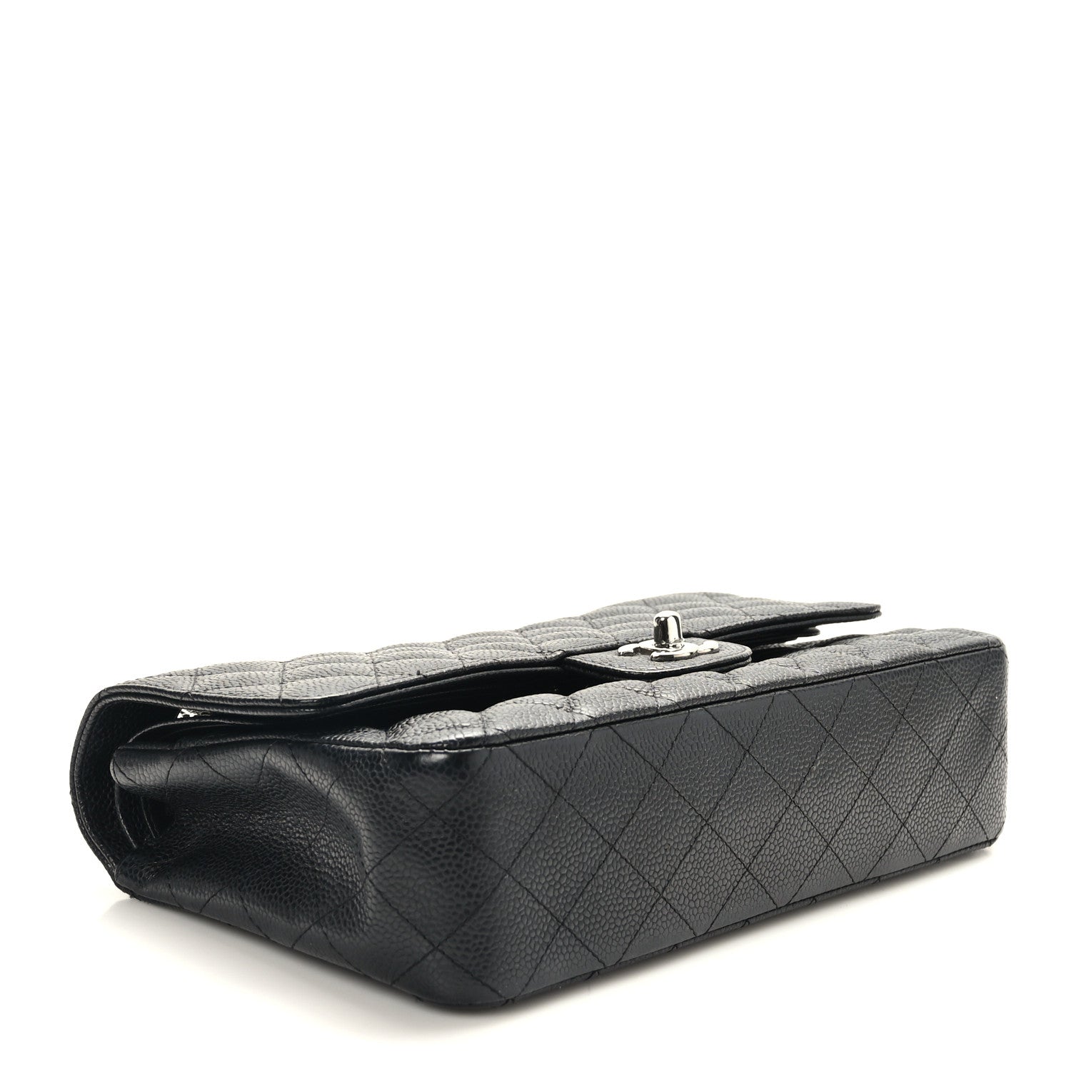 Chanel Caviar Quilted Medium Double Flap Black 3 of 8