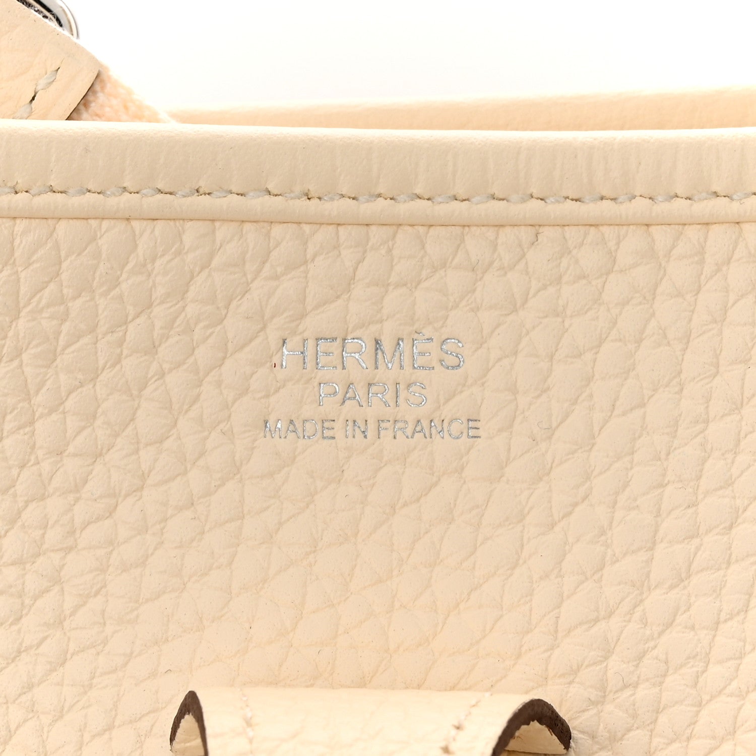 Hermes Taurillon Clemence Evelyne III PM Nata 6 of 12
