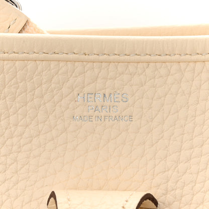 Hermes Taurillon Clemence Evelyne III PM Nata 6 of 12