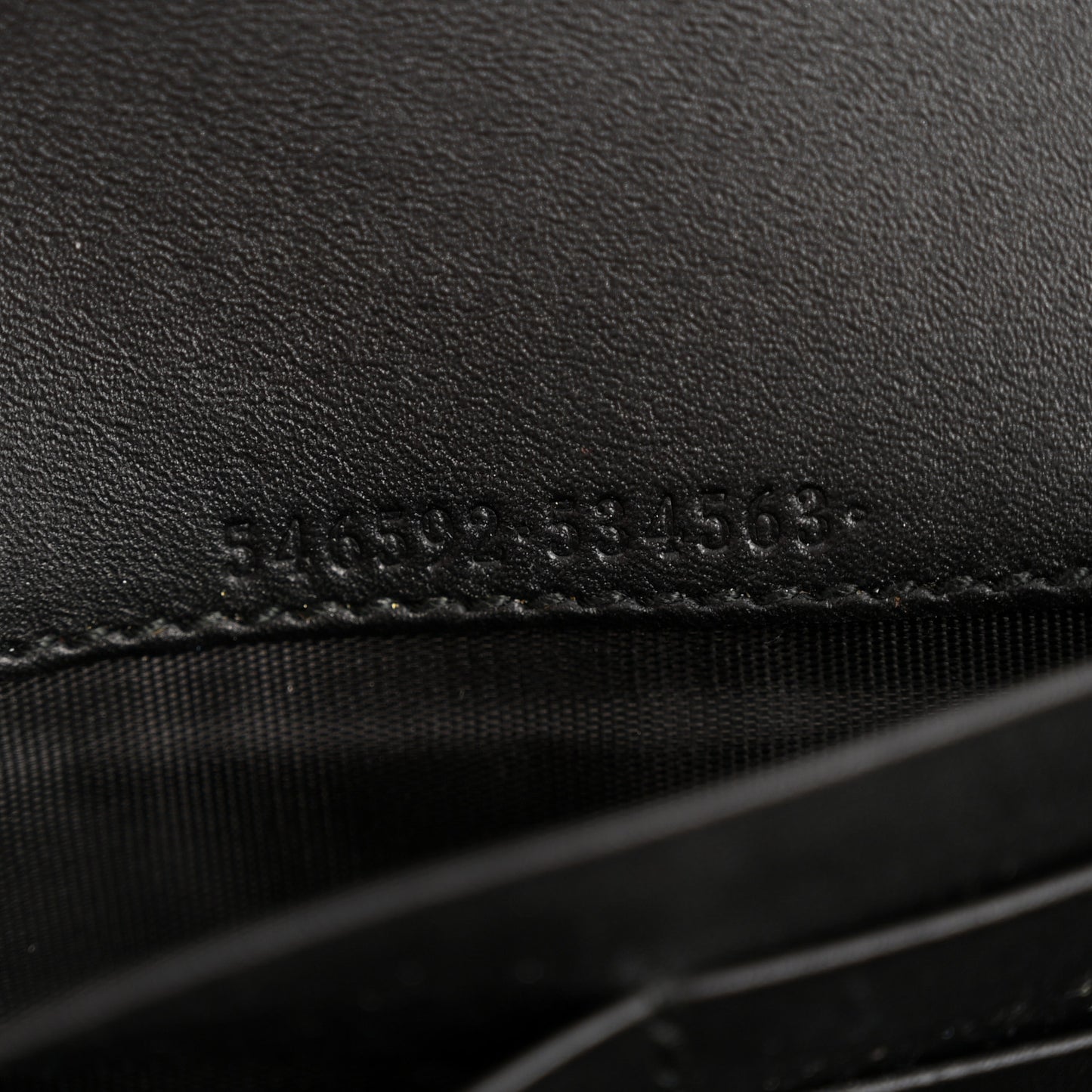 Suede Patent Web Ophidia Wallet On Chain Black