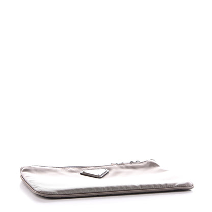 Prada Tessuto Nylon Saffiano Wristlet Argilla 3 of 9