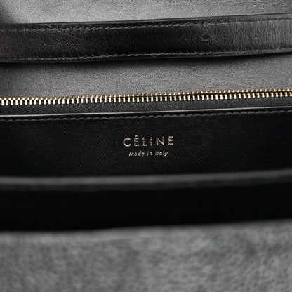 Celine Stingray Medium Classic Box Flap Bag Black 6 of 10