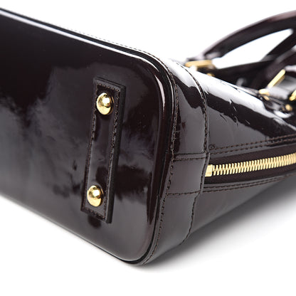 Louis Vuitton Vernis Alma BB Amarante 7 of 8