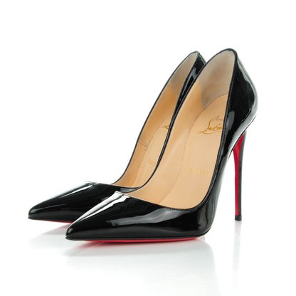 Christian Louboutin Patent So Kate 120 Pumps 35.5 Black 3 of 7