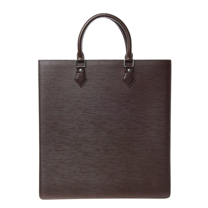 Louis Vuitton Epi Sac Plat GM Moka 1 of 9
