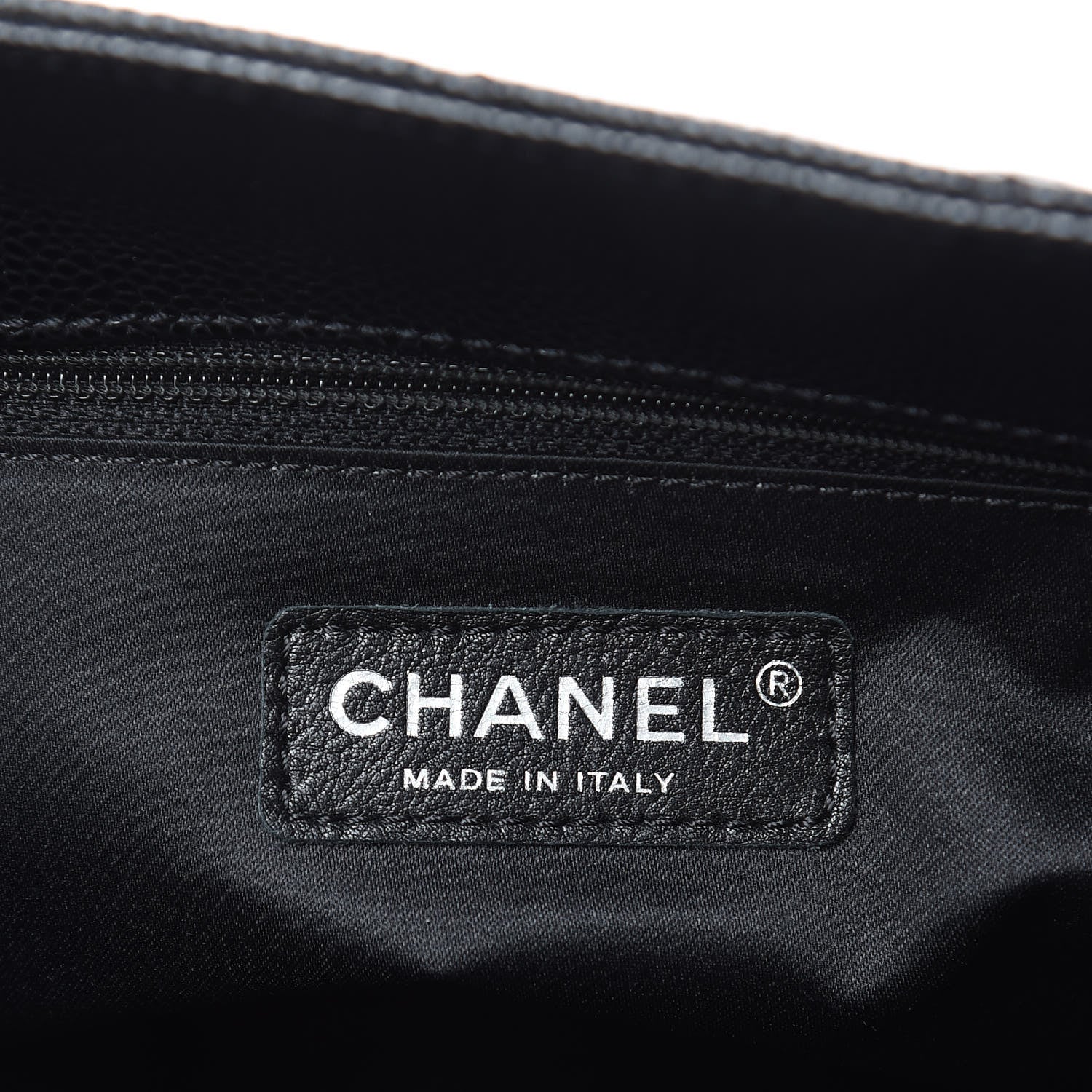 Chanel Caviar Quilted Grand Shopping Tote GST Black 6 of 11