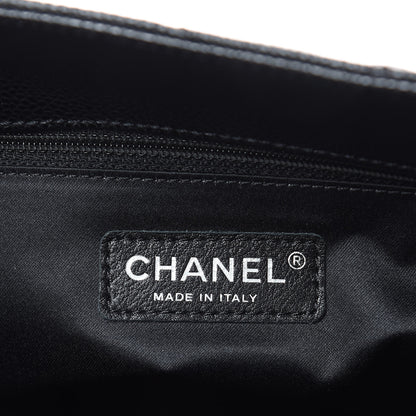 Chanel Caviar Quilted Grand Shopping Tote GST Black 6 of 11