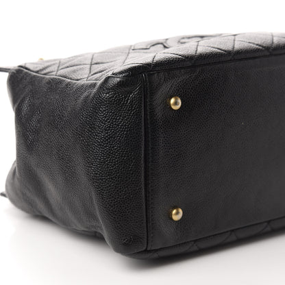 Chanel Caviar Quilted Petit Timeless Tote PTT Black 6 of 14
