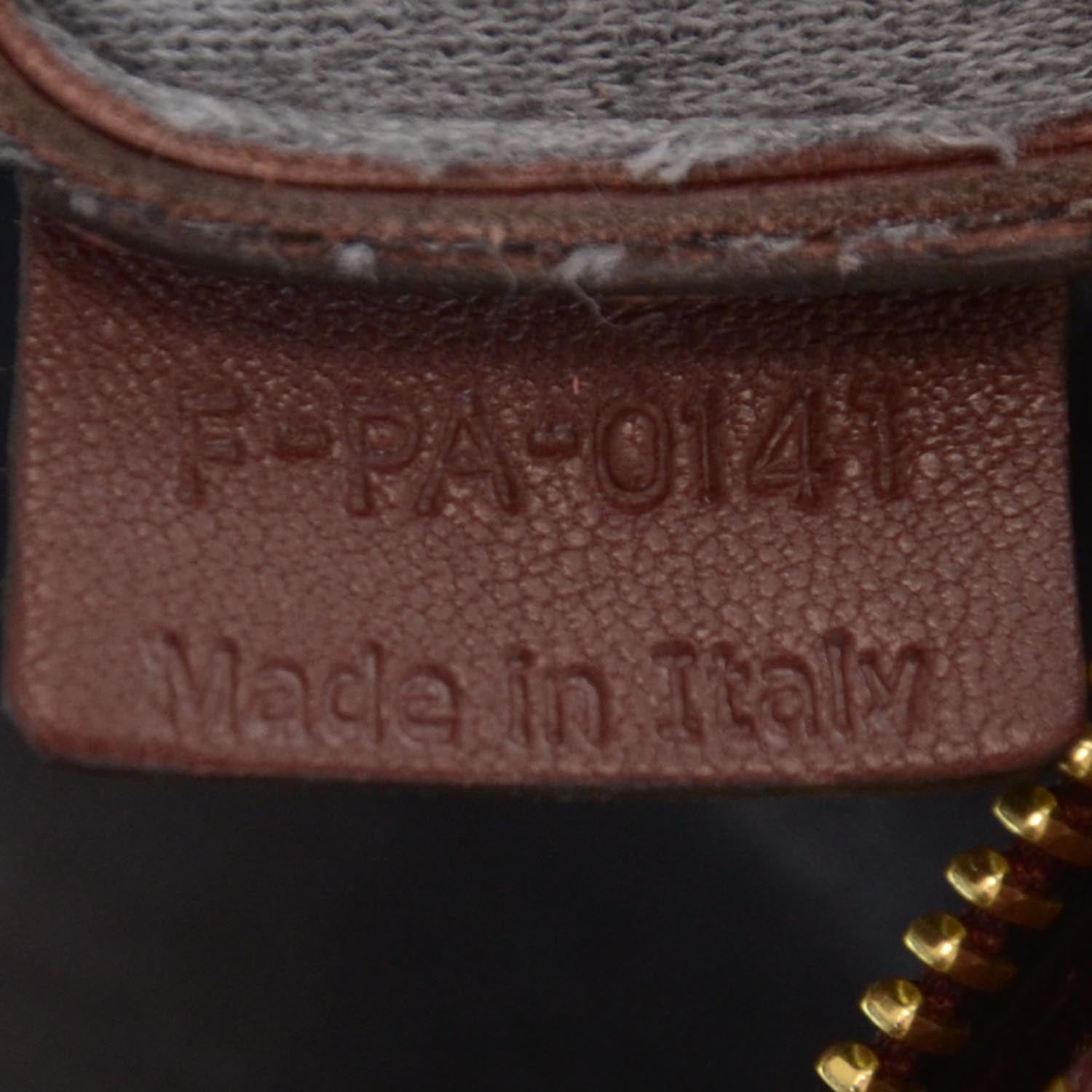 Celine Leather Trio Crossbody Bag Burgundy 9 of 9