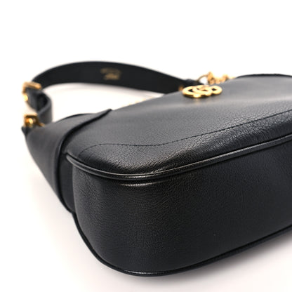 Gucci Goatskin Small Aphrodite Shoulder Bag Black 8 of 9