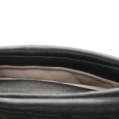 Chanel Caviar Quilted Jumbo Easy Flap Black 14 of 18