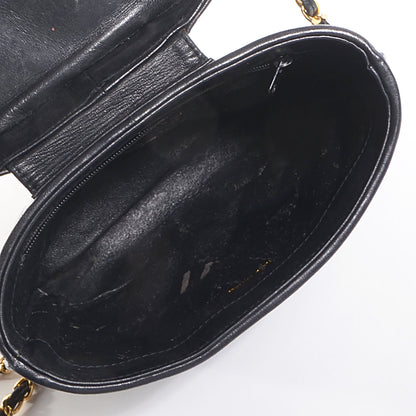 Chanel Lambskin Quilted Shoulder Bag Black 5 of 8
