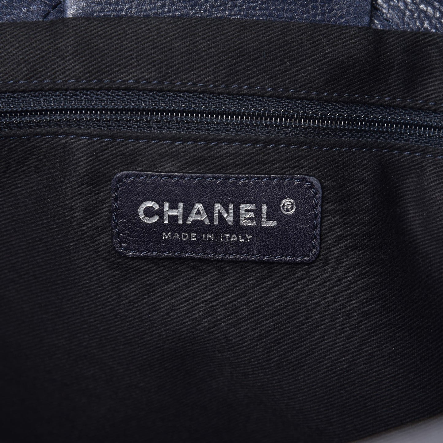 Caviar Executive Cerf Shopper Tote Navy