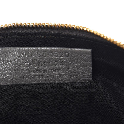 Balenciaga Chevre Gold Metallic Edge Hardware Pouch Gris Acier 7 of 7