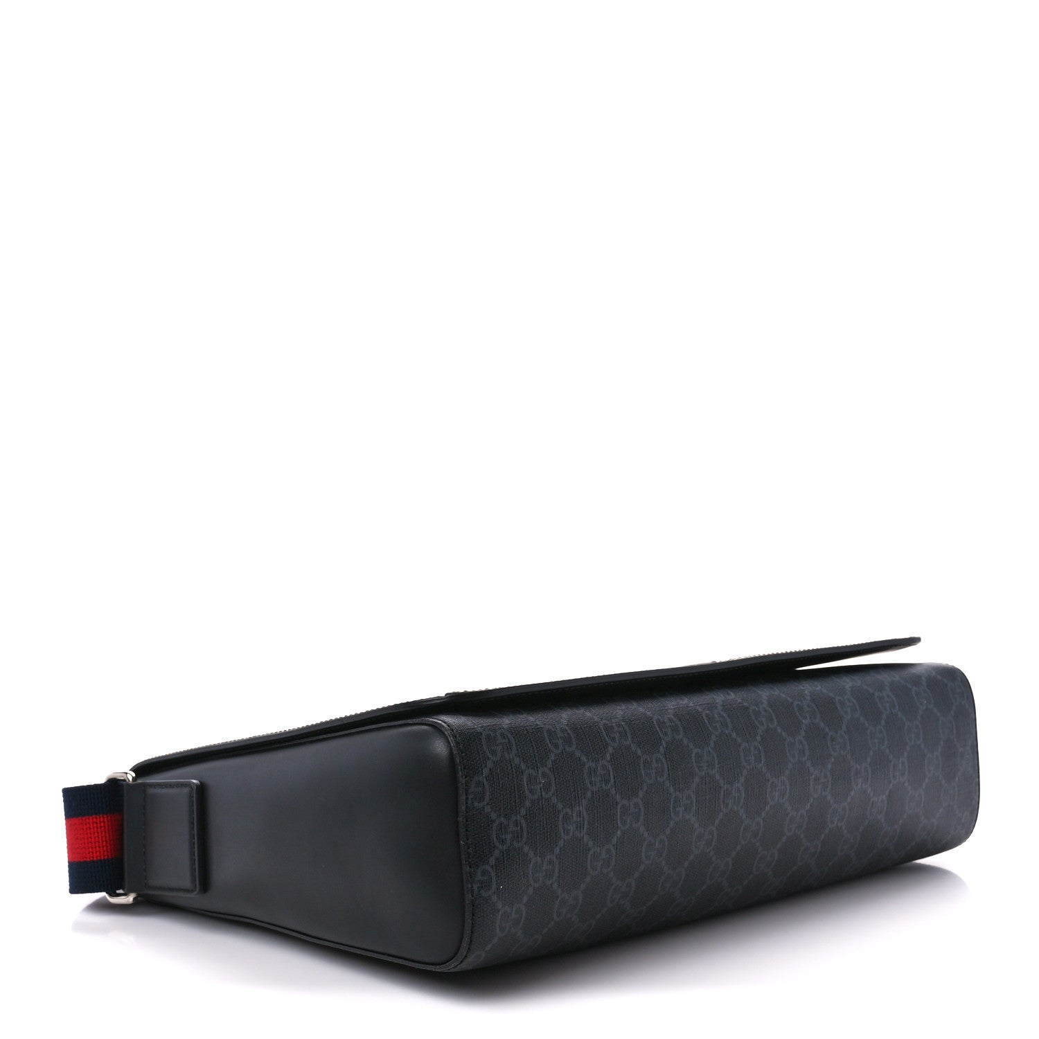 Gucci GG Supreme Monogram Night Courrier Flap Messenger Black Multicolor 4 of 13
