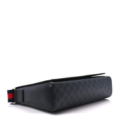 Gucci GG Supreme Monogram Night Courrier Flap Messenger Black Multicolor 4 of 13