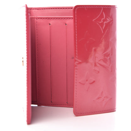 Louis Vuitton Vernis Elise Wallet Framboise 5 of 8