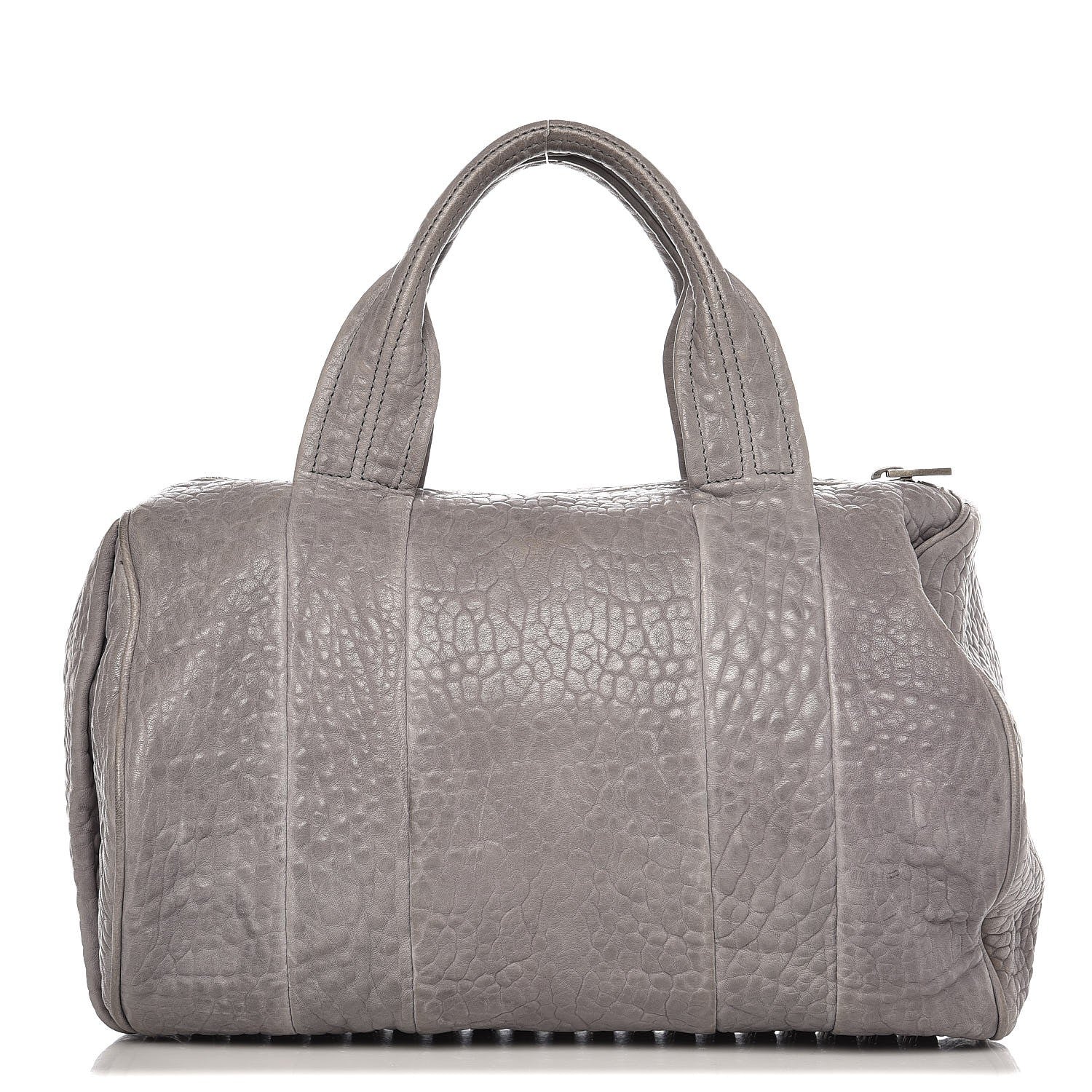 Alexander Wang Pebbled Lambskin Rocco Duffel Grey 1 of 14