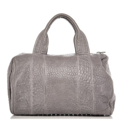 Alexander Wang Pebbled Lambskin Rocco Duffel Grey 1 of 14