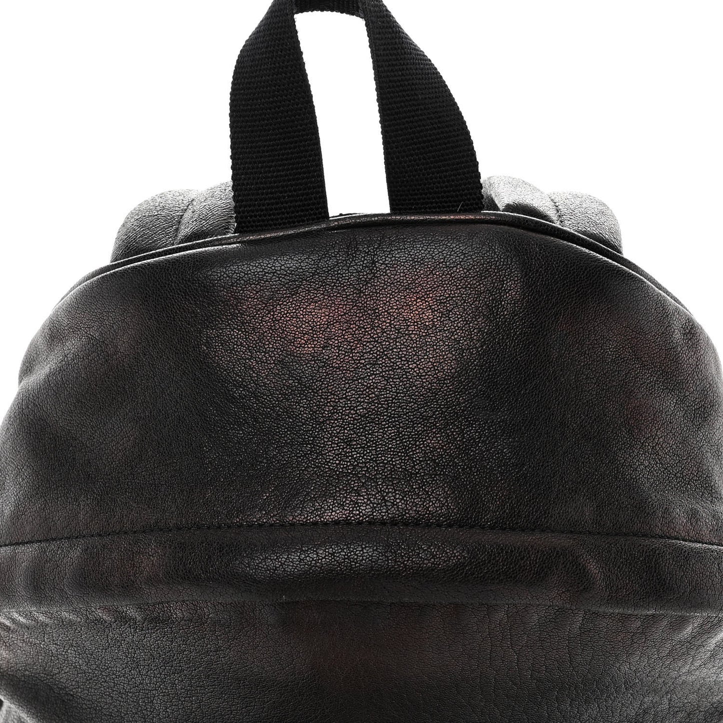 Lambskin Mini Toy City Backpack Black