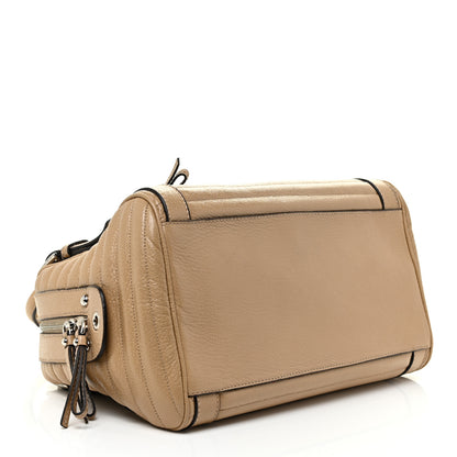 Dolce & Gabbana Grained Calfskin Easy Way Satchel Beige 4 of 20