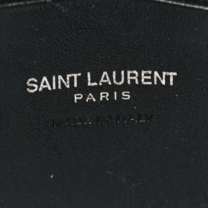 Saint Laurent Grain De Poudre Matelasse Monogram Mini Lou Camera Bag Black 6 of 12