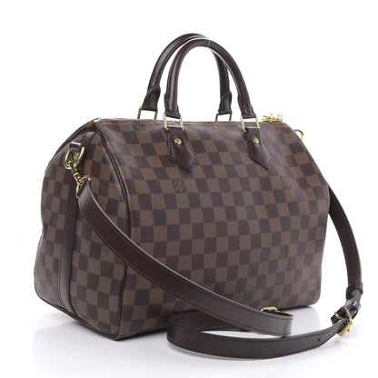 Louis Vuitton Damier Ebene Speedy Bandouliere 30 4 of 10