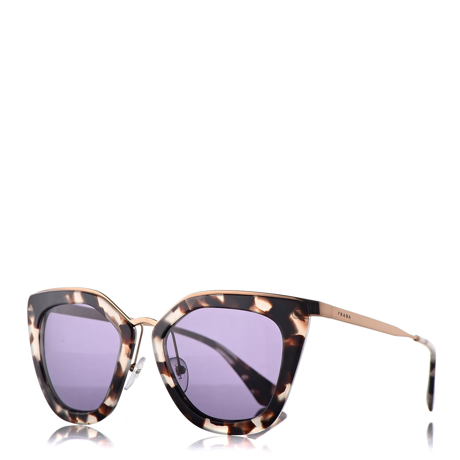 Prada Cinema Sunglasses SPR53S White Havana 1 of 9