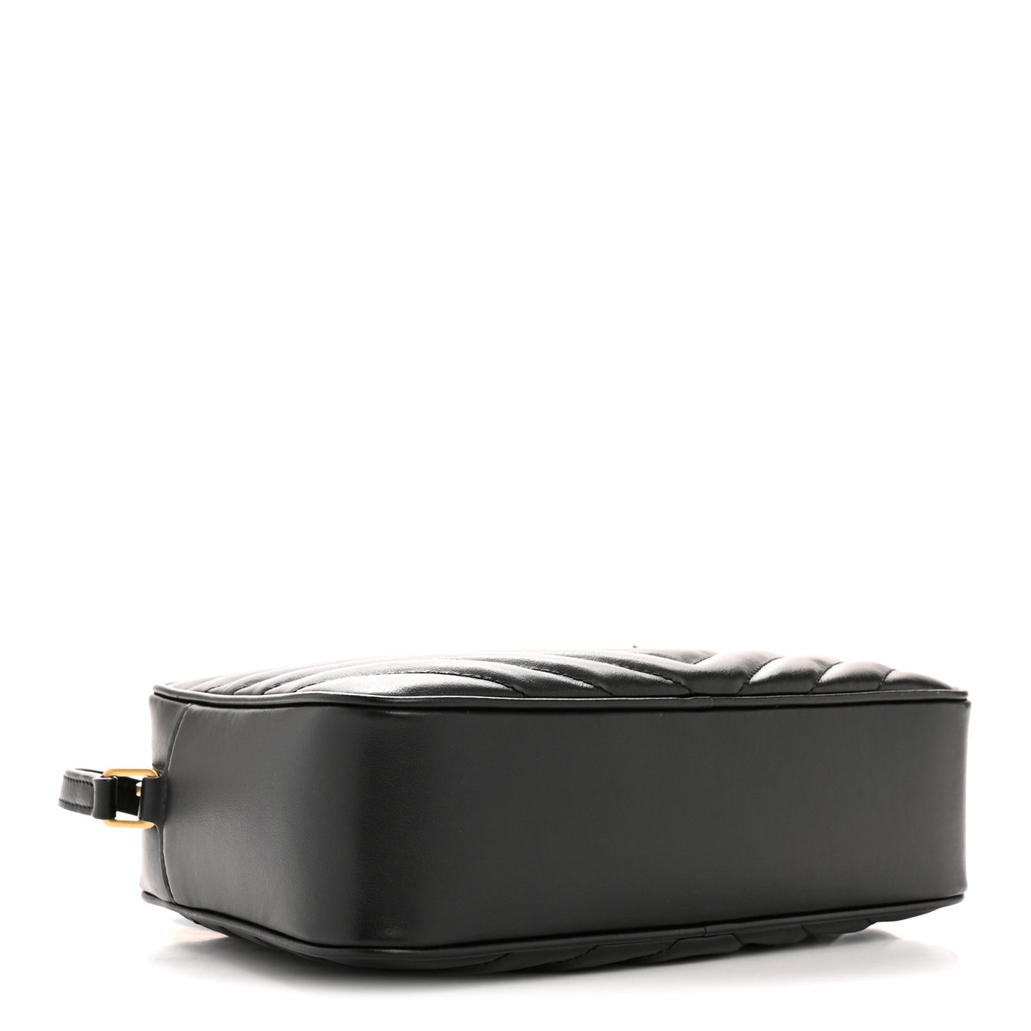 Calfskin Matelasse Monogram Lou Camera Bag Black