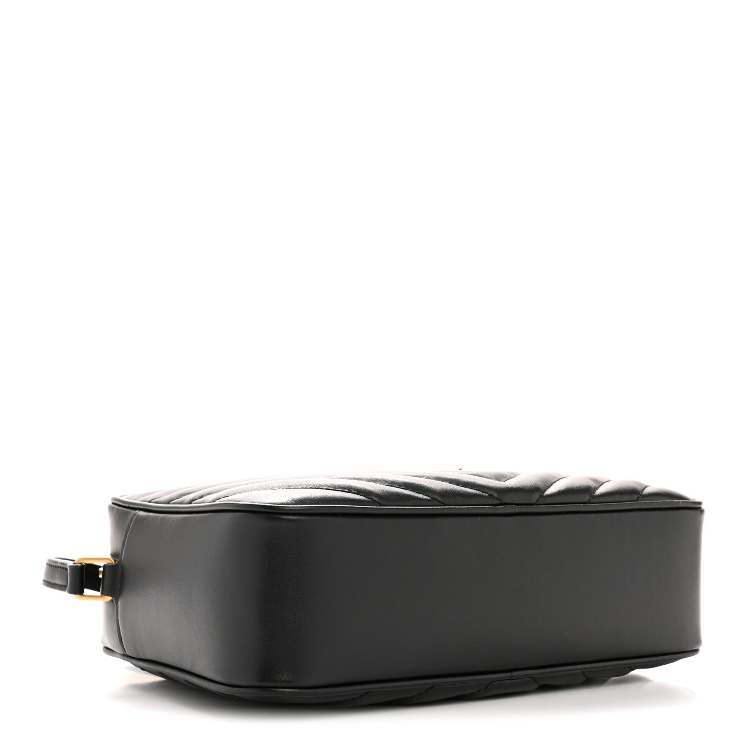 Saint Laurent Calfskin Matelasse Monogram Lou Camera Bag Black 4 of 13
