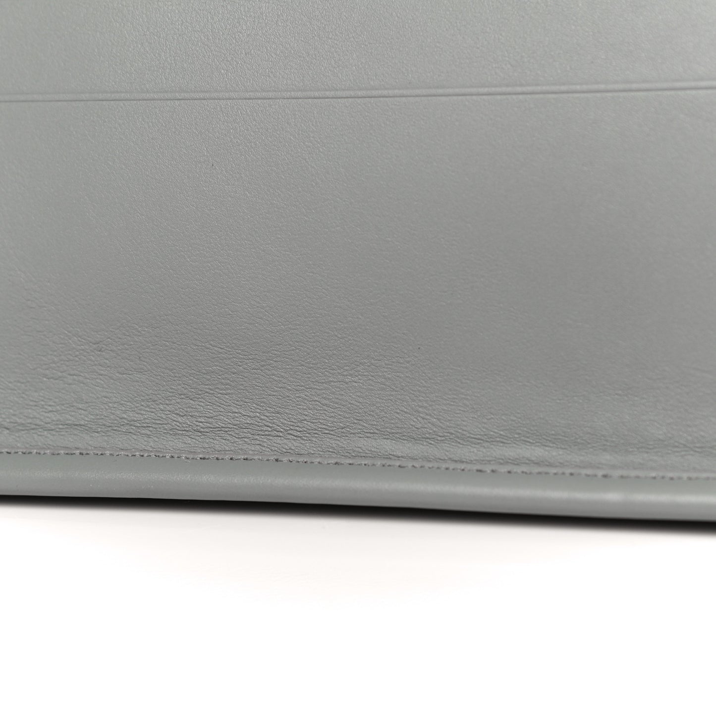 Calfskin Embossed Medium Book Tote Grey