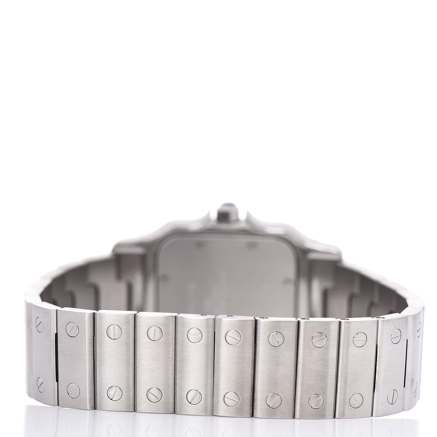 Stainless Steel 29mm Santos De Galbee Quartz Watch
