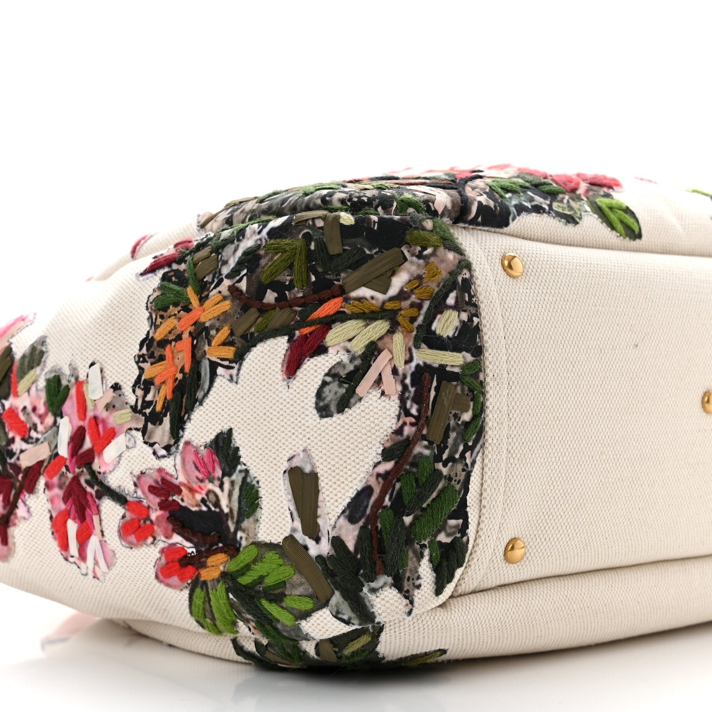 Canvas Atelier Floral Medium Tote Bag