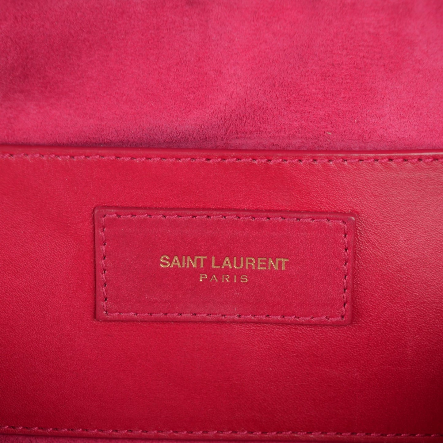 Calfskin Classic Baby Duffle Fuchsia