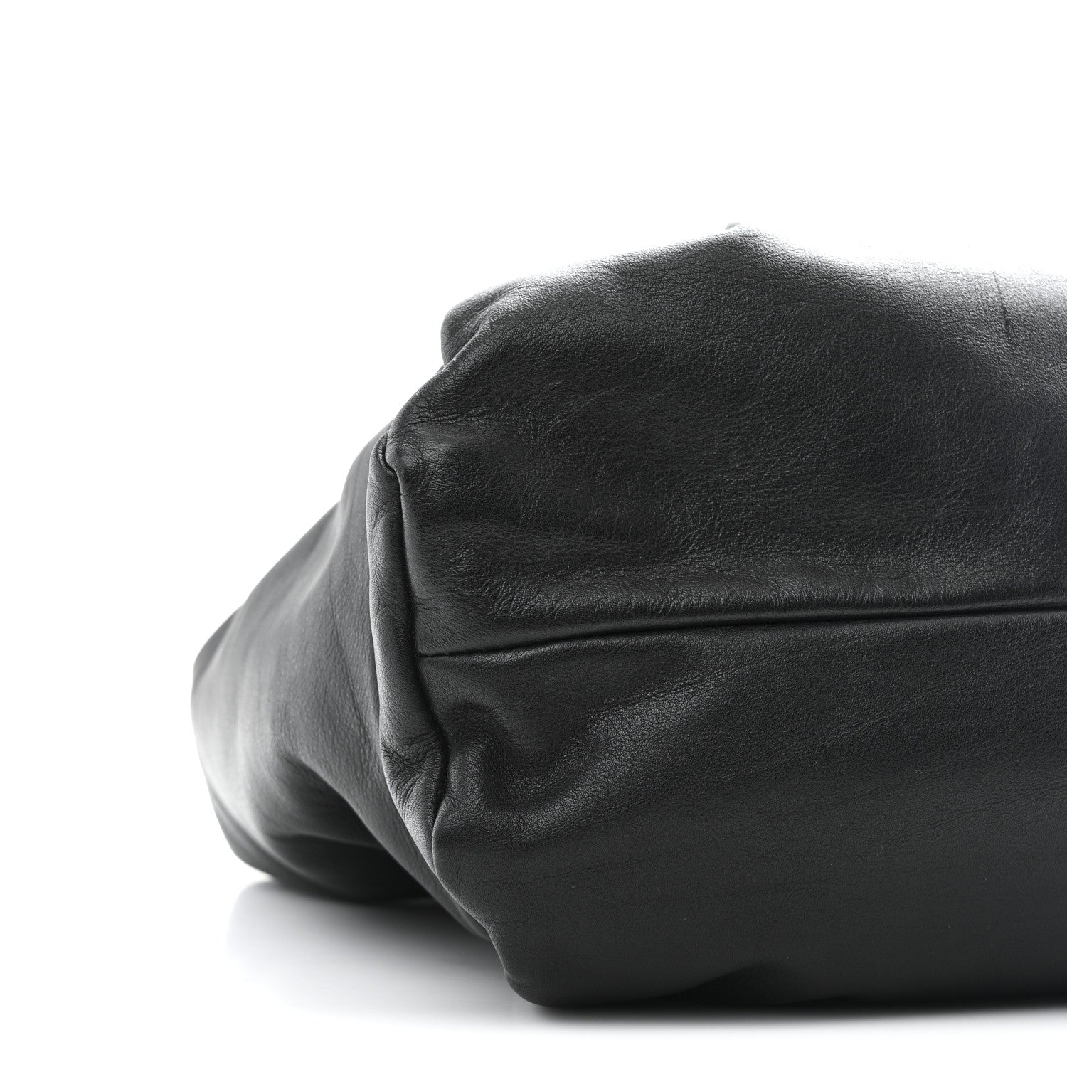 Bottega Veneta Smooth Butter Calfskin Small The Shoulder Pouch Black 9 of 10
