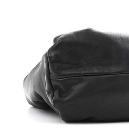 Bottega Veneta Smooth Butter Calfskin Small The Shoulder Pouch Black 9 of 10