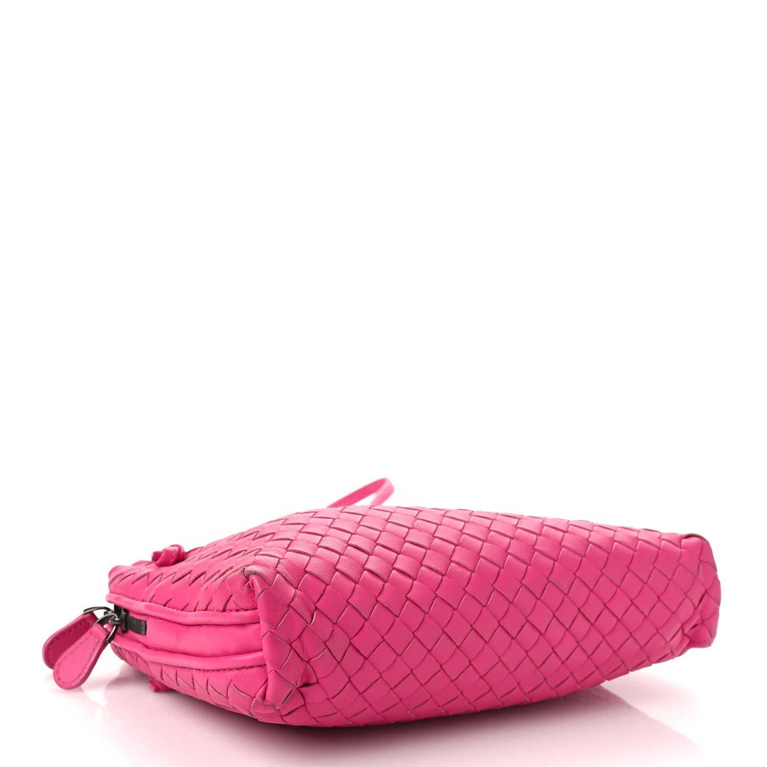 Bottega Veneta Nappa Intrecciato Nodini Bag Rosa Shock 4 of 10